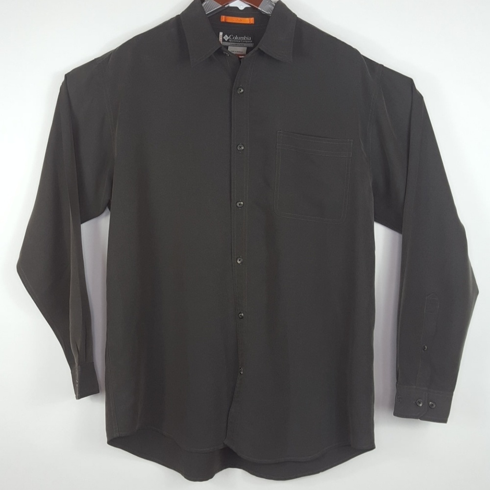 Columbia XCO Mens Gray Long Sleeve Bottom Down